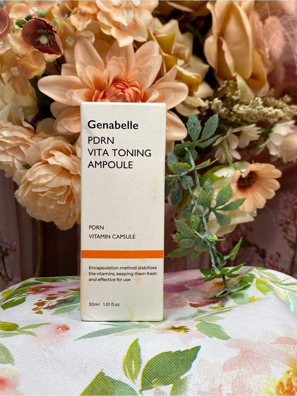 PDRN Vita Toning Ampoule - Cream/White